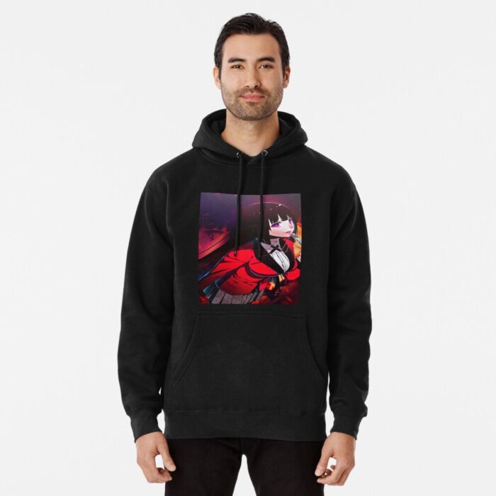 ANIME Boys hoodie – Unisex Casual Concert Pullover for Men & Women with Letter Print