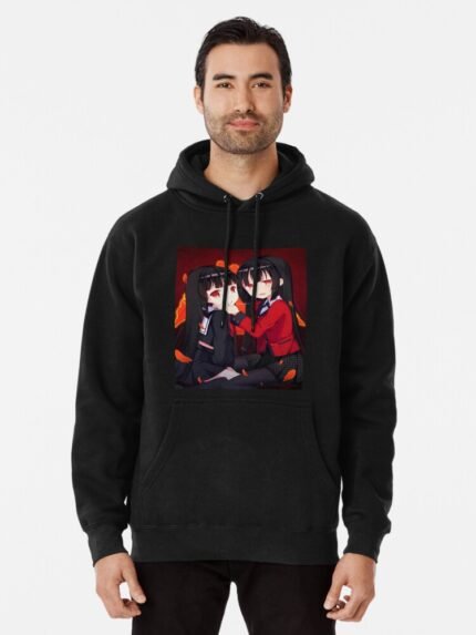 ANIME Boys hoodie – Unisex Casual Concert Pullover for Men & Women with Letter Print