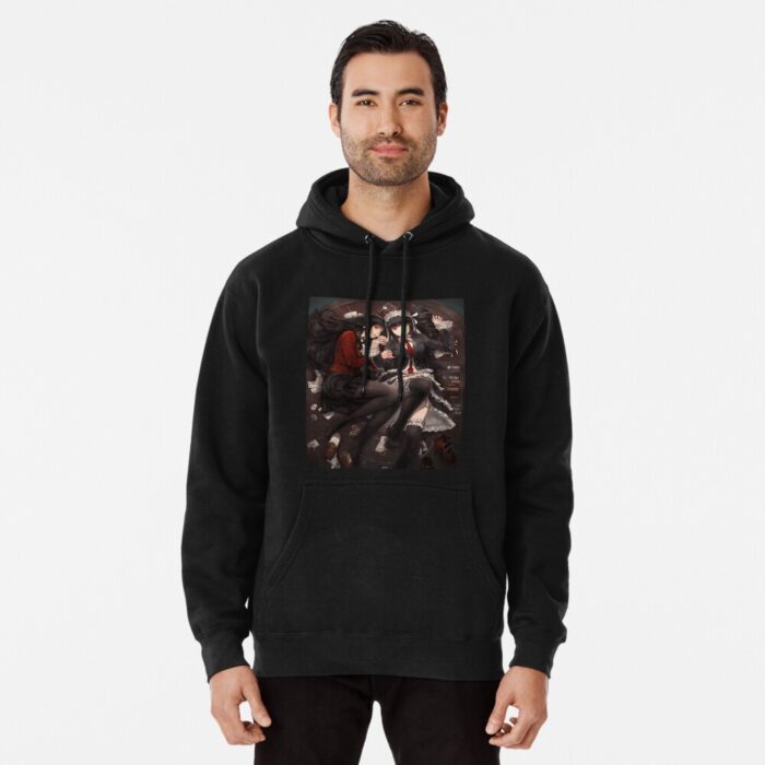 ANIME Boys hoodie – Unisex Casual Concert Pullover for Men & Women with Letter Print