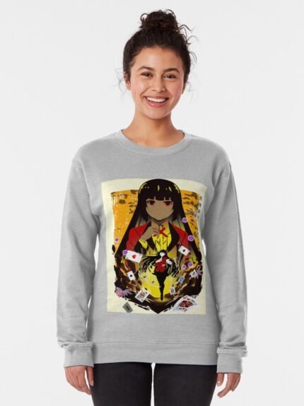ANIME Boys Sweatshirt – Unisex Casual Concert Pullover for Men & Women with Letter Print