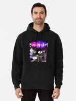ANIME Boys hoodie – Unisex Casual Concert Pullover for Men & Women with Letter Print