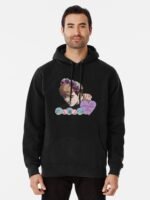 ANIME Boys hoodie – Unisex Casual Concert Pullover for Men & Women with Letter Print