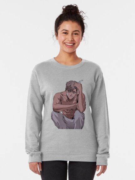 ANIME Boys Sweatshirt – Unisex Casual Concert Pullover for Men & Women with Letter Print