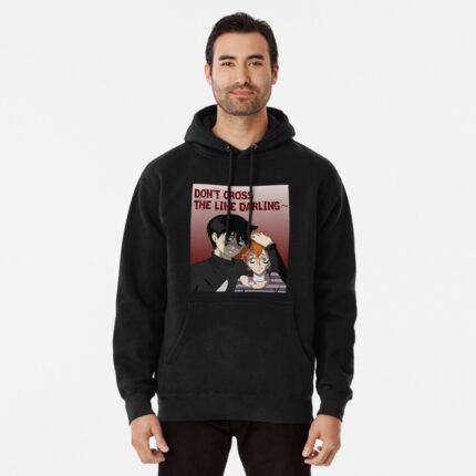 ANIME Boys hoodie – Unisex Casual Concert Pullover for Men & Women with Letter Print