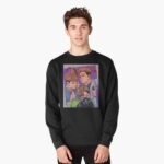 ANIME Boys Sweatshirt – Unisex Casual Concert Pullover for Men & Women with Letter Print