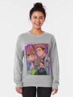 ANIME Boys Sweatshirt – Unisex Casual Concert Pullover for Men & Women with Letter Print