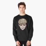 ANIME Boys Sweatshirt – Unisex Casual Concert Pullover for Men & Women with Letter Print