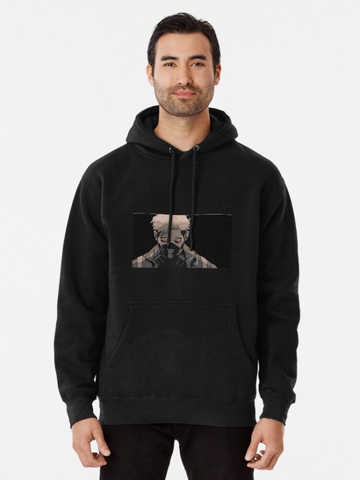 ANIME Boys hoodie – Unisex Casual Concert Pullover for Men & Women with Letter Print