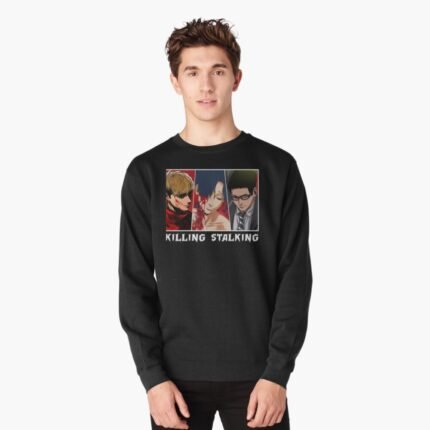 ANIME Boys Sweatshirt – Unisex Casual Concert Pullover for Men & Women with Letter Print