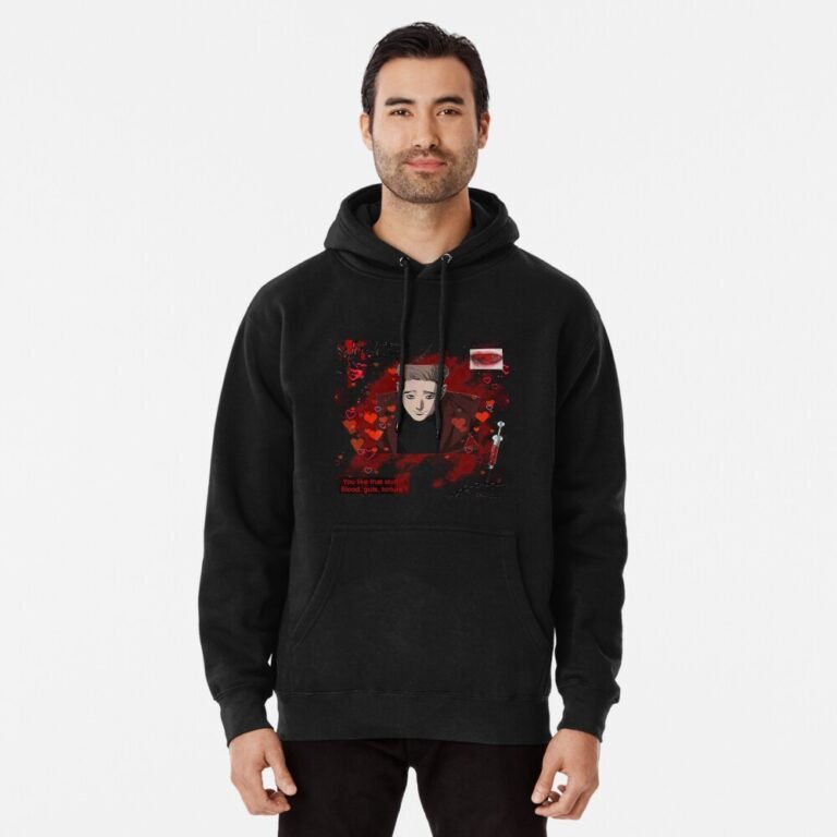 ANIME Boys hoodie – Unisex Casual Concert Pullover for Men & Women with Letter Print