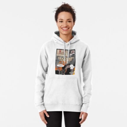 ANIME Boys hoodie – Unisex Casual Concert Pullover for Men & Women with Letter Print