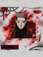 ANIME Boys Sweatshirt – Unisex Casual Concert Pullover for Men & Women with Letter Print