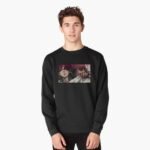 ANIME Boys Sweatshirt – Unisex Casual Concert Pullover for Men & Women with Letter Print