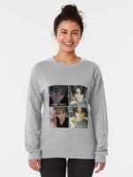 ANIME Boys Sweatshirt – Unisex Casual Concert Pullover for Men & Women with Letter Print