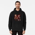 ANIME Boys hoodie – Unisex Casual Concert Pullover for Men & Women with Letter Print