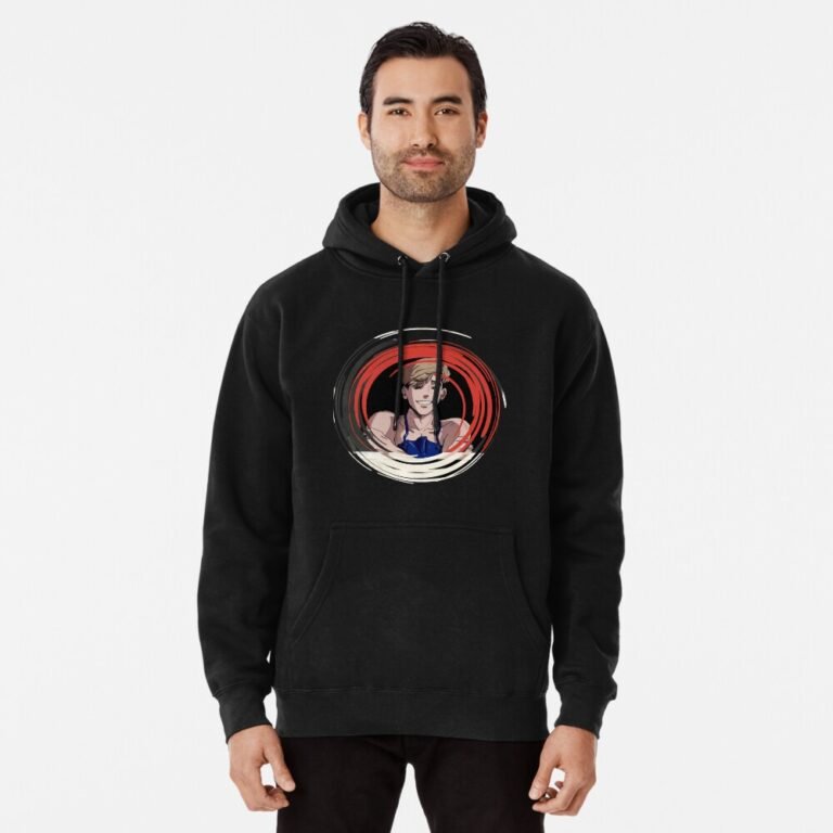 ANIME Boys hoodie – Unisex Casual Concert Pullover for Men & Women with Letter Print