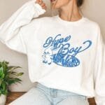 KPOP Boys Sweatshirt – Unisex Casual Concert Pullover for Men & Women with Letter Print