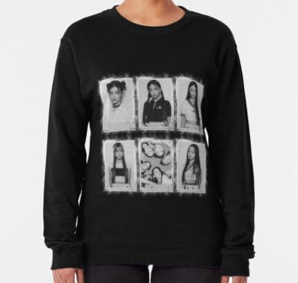 KPOP Boys Sweatshirt – Unisex Casual Concert Pullover for Men & Women with Letter Print