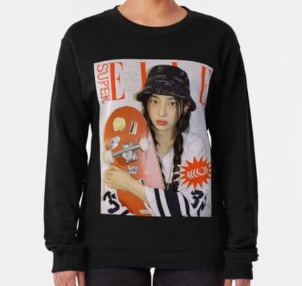 KPOP Boys Sweatshirt – Unisex Casual Concert Pullover for Men & Women with Letter Print