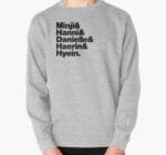 KPOP Boys Sweatshirt – Unisex Casual Concert Pullover for Men & Women with Letter Print