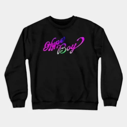 KPOP Boys Sweatshirt – Unisex Casual Concert Pullover for Men & Women with Letter Print
