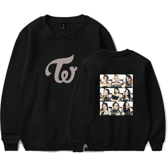 KPOP Boys Sweatshirt – Unisex Casual Concert Pullover for Men & Women with Letter Print