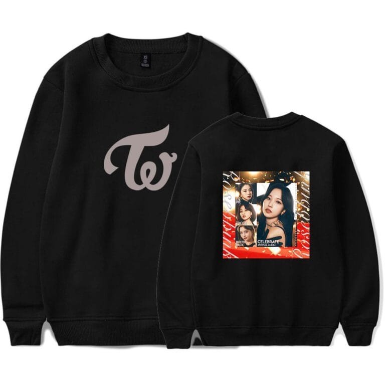 KPOP Boys Sweatshirt – Unisex Casual Concert Pullover for Men & Women with Letter Print