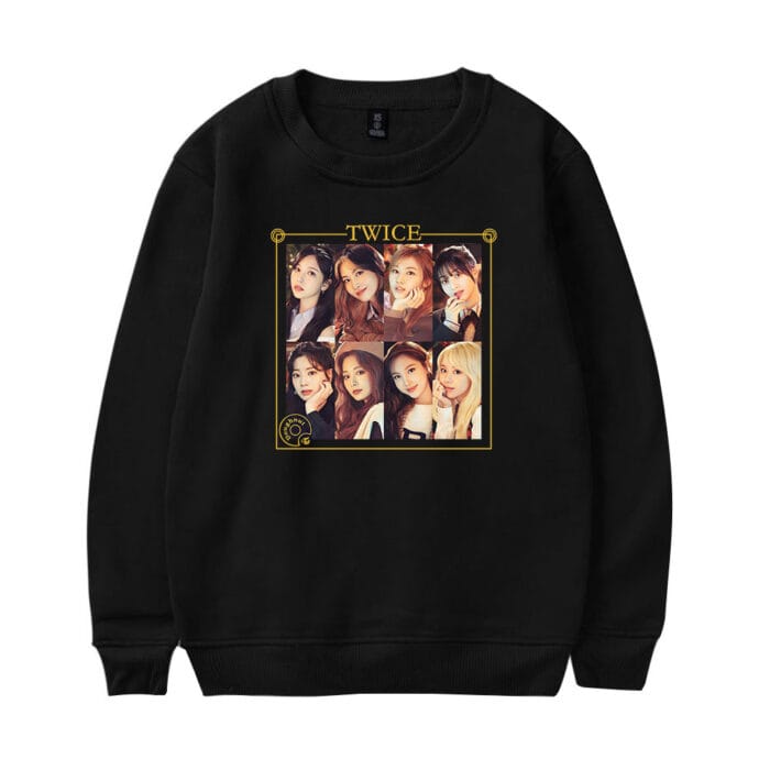 KPOP Boys Sweatshirt – Unisex Casual Concert Pullover for Men & Women with Letter Print