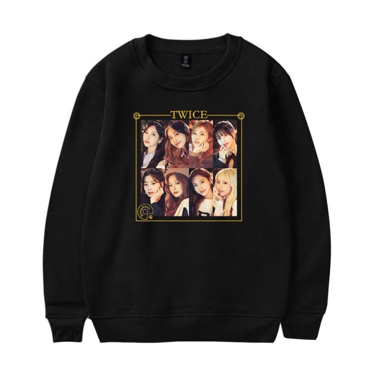 KPOP Boys Sweatshirt – Unisex Casual Concert Pullover for Men & Women with Letter Print