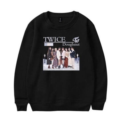 KPOP Boys Sweatshirt – Unisex Casual Concert Pullover for Men & Women with Letter Print
