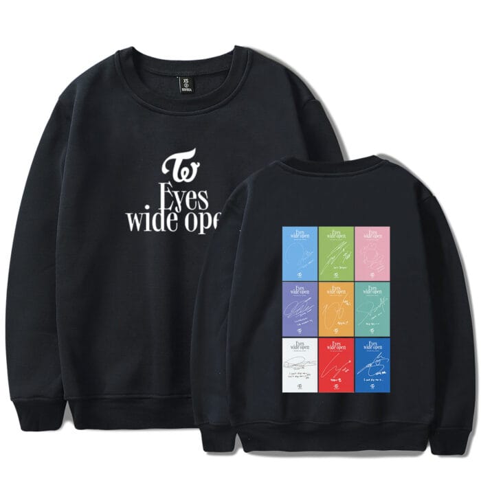 KPOP Boys Sweatshirt – Unisex Casual Concert Pullover for Men & Women with Letter Print