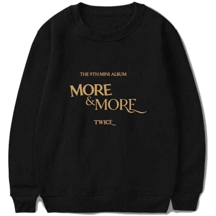 KPOP Boys Sweatshirt – Unisex Casual Concert Pullover for Men & Women with Letter Print
