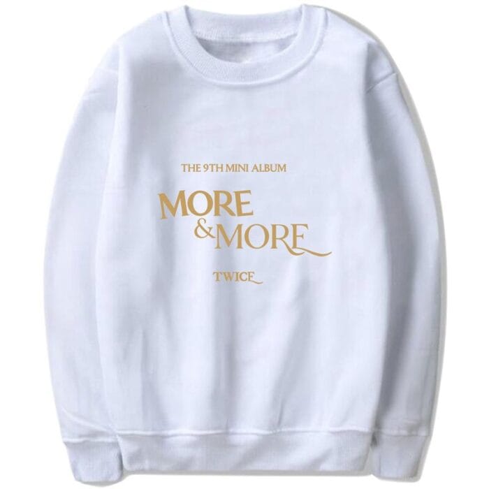 KPOP Boys Sweatshirt – Unisex Casual Concert Pullover for Men & Women with Letter Print