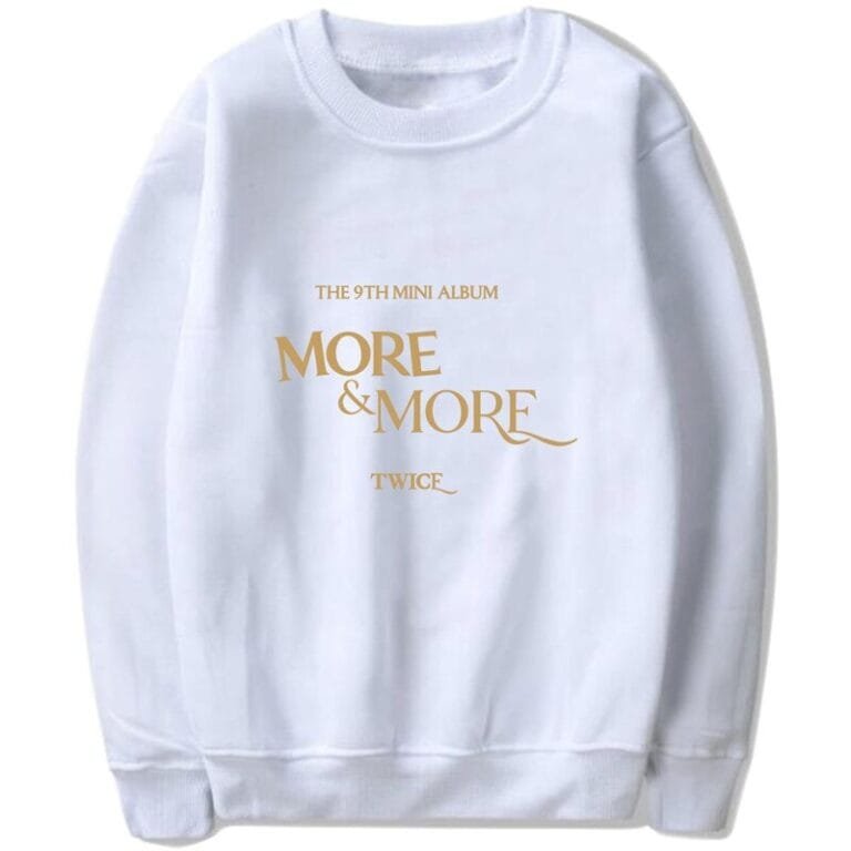 KPOP Boys Sweatshirt – Unisex Casual Concert Pullover for Men & Women with Letter Print