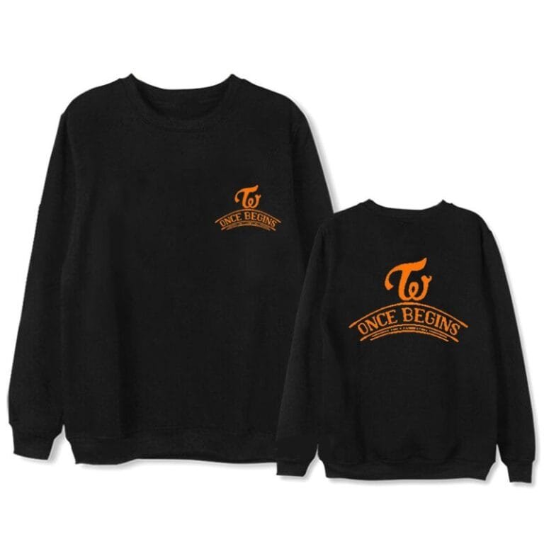 KPOP Boys Sweatshirt – Unisex Casual Concert Pullover for Men & Women with Letter Print