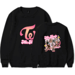 KPOP Boys Sweatshirt – Unisex Casual Concert Pullover for Men & Women with Letter Print