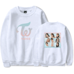 KPOP Boys Sweatshirt – Unisex Casual Concert Pullover for Men & Women with Letter Print