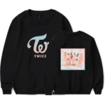 KPOP Boys Sweatshirt – Unisex Casual Concert Pullover for Men & Women with Letter Print