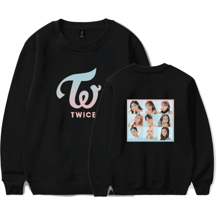 KPOP Boys Sweatshirt – Unisex Casual Concert Pullover for Men & Women with Letter Print