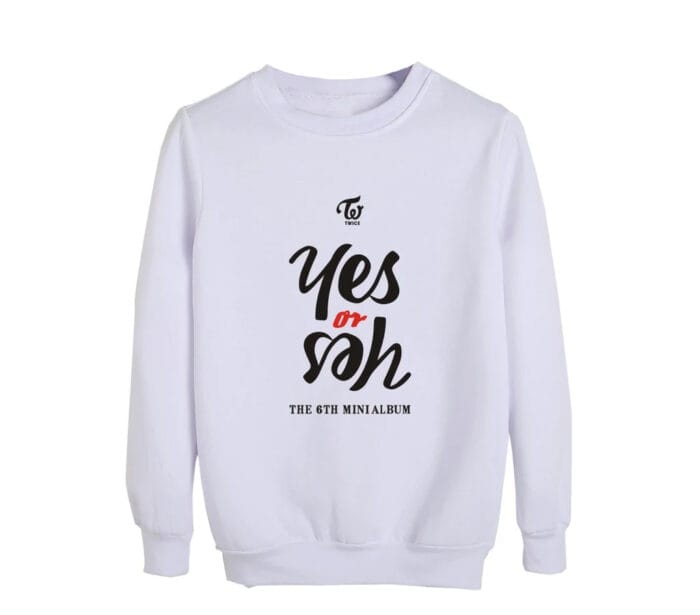 KPOP Boys Sweatshirt – Unisex Casual Concert Pullover for Men & Women with Letter Print