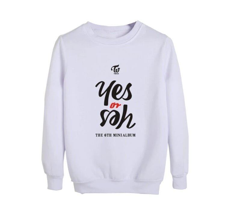 KPOP Boys Sweatshirt – Unisex Casual Concert Pullover for Men & Women with Letter Print