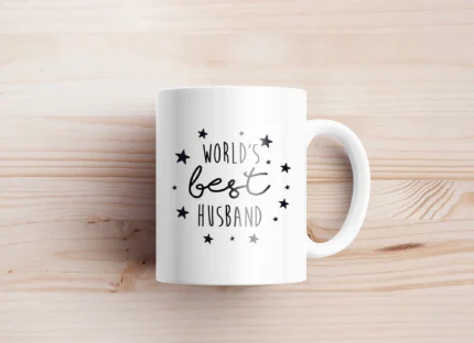 HUSBAND -Boys-Mugs-Men-Women-Concert-Letters-Coffee-Mug-Casual