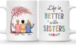 BEST FRIEND MUG – Unisex Casual Mug for Men & Women with Letter Print