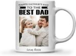 DAD MUG – Unisex Casual Mug for Men & Women with Letter Print