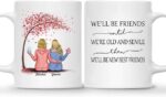 BEST FRIEND MUG – Unisex Casual Mug for Men & Women with Letter Print