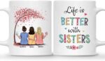 BEST FRIEND MUG – Unisex Casual Mug for Men & Women with Letter Print