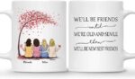 BEST FRIEND MUG – Unisex Casual Mug for Men & Women with Letter Print