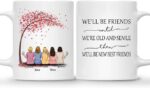 BEST FRIEND MUG – Unisex Casual Mug for Men & Women with Letter Print