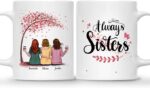 SISTER MUG – Unisex Casual Mug for Men & Women with Letter Print