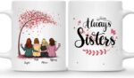 SISTER MUG – Unisex Casual Mug for Men & Women with Letter Print
